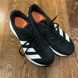adidas Black and White Athletic Shoes